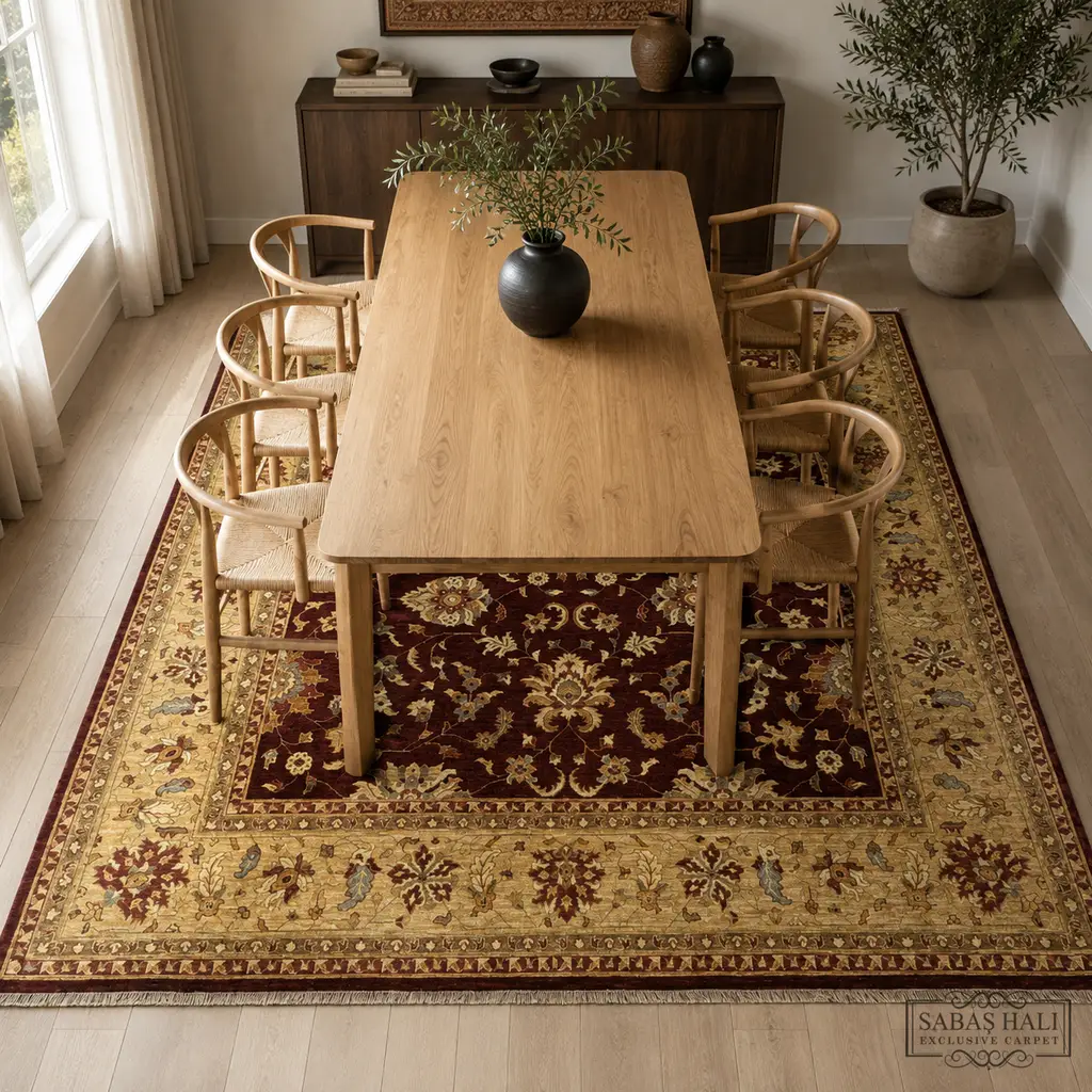 Sabaş Halı Exclusive Carpet – UŞAK HALI 245 x 307 cm (Uşak - Yün Dokuma Halısı) Sabaş Halı Exclusive Carpet – UŞAK HALI 245 x 307 cm (Uşak - Yün Dokuma Halısı)