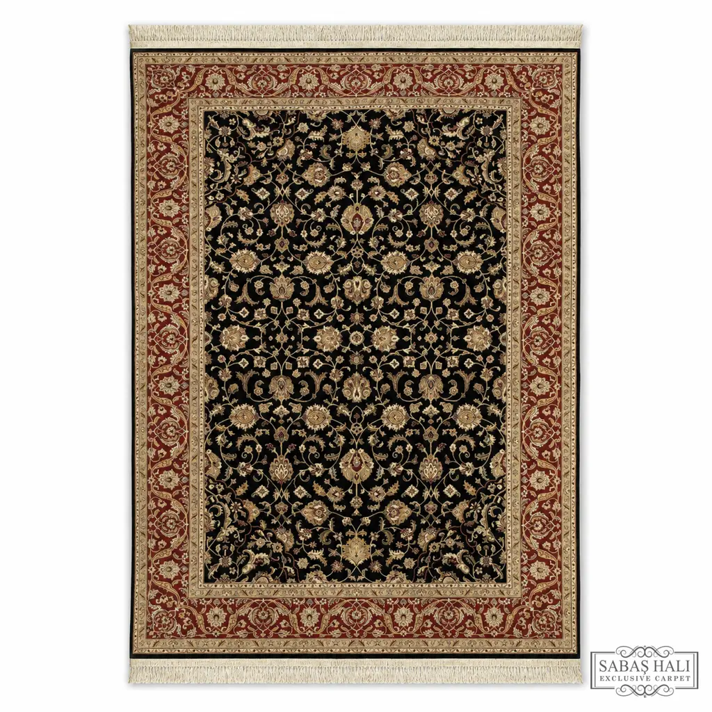 Sabaş Halı Exclusive Carpet – UŞAK PALAS 205 x 298 cm (Uşak - Yün İpek Dokuma Halısı)
