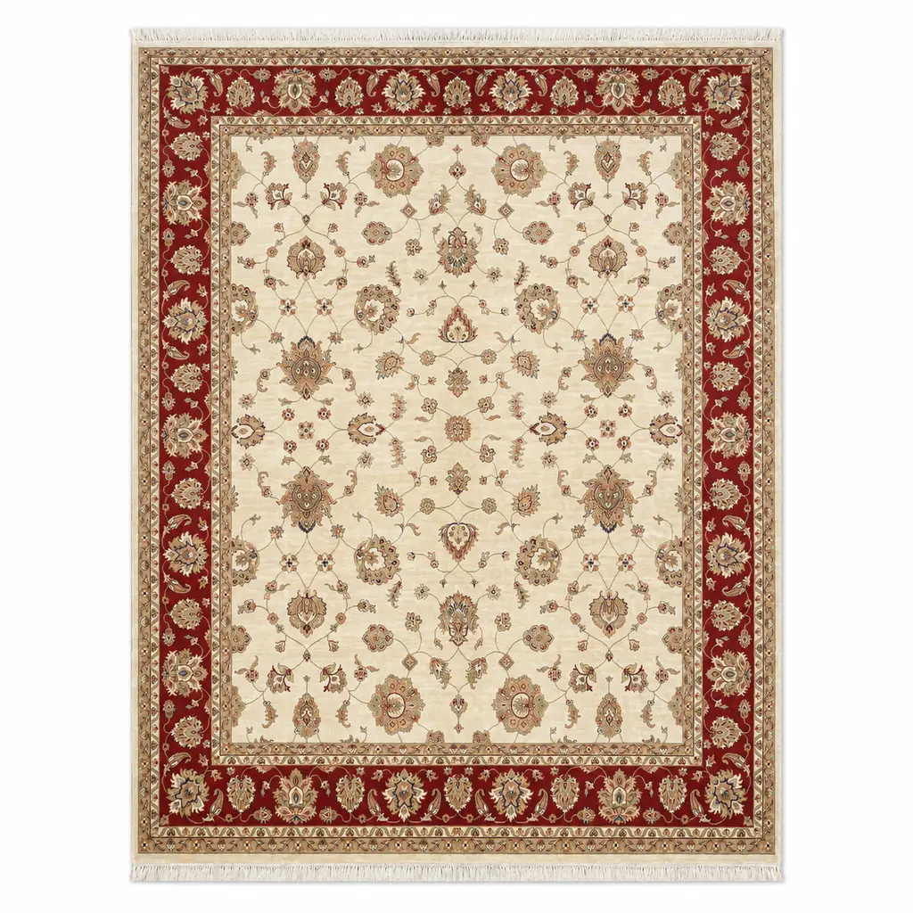 Sabaş Halı Exclusive Carpet – UŞAK PALAS 258 x 297 cm (Uşak - Yün İpek Dokuma Halısı)