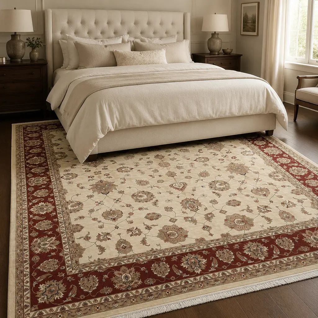Sabaş Halı Exclusive Carpet – UŞAK PALAS 258 x 297 cm (Uşak - Yün İpek Dokuma Halısı) Sabaş Halı Exclusive Carpet – UŞAK PALAS 258 x 297 cm (Uşak - Yün İpek Dokuma Halısı)